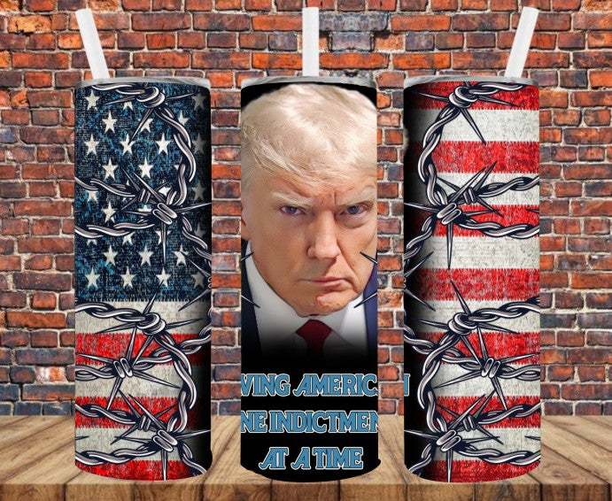 Making America Great One Indictment At A Time - Tumbler Wrap