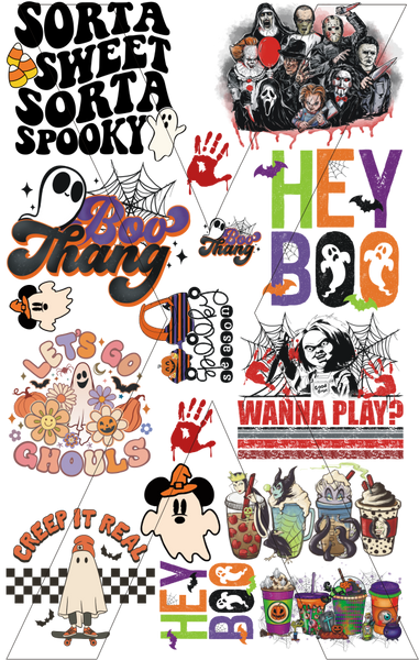 Halloween Gang Sheet - DTF Transfer