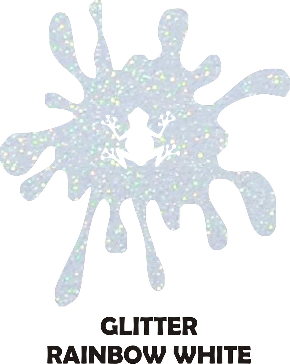 Rainbow Black Holographic Glitter - Heat Transfer Vinyl Sheets – Sticky  Fingers Vinyl & Transfers