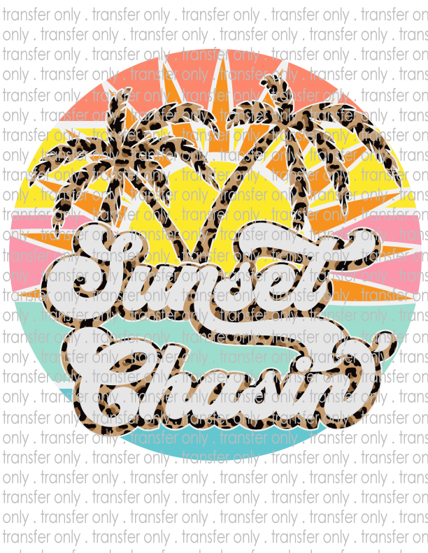 Sunset Chasin Waterslide Sublimation Transfers Sticky Fingers Vinyl And Transfers 