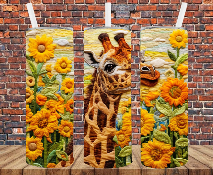 Giraffe - Tumbler Wrap Sublimation Transfers – Sticky Fingers