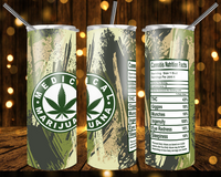 420 Weed - Tumbler Wrap Sublimation Transfers