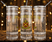 Alcohol Jameson - Tumbler Wrap Sublimation Transfers