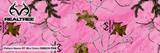 Genuine, Licensed RealTree - RIBBON PINK - Camouflage  - Printed Pattern Vinyl - Decal or HTV