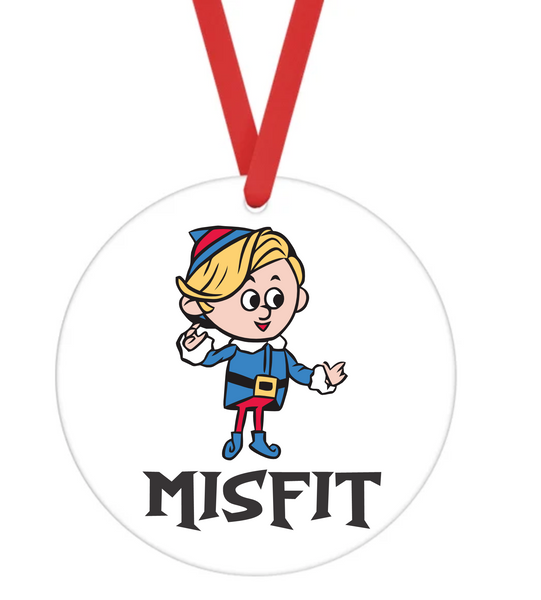 Misfit  - Christmas Ornament -  UV DTF Decals