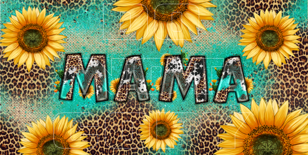 Mama Sublimation Transfers - License Plate Sheets