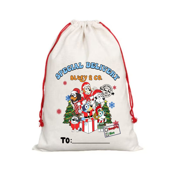 Christmas Character - DTF -Santa Sack Design