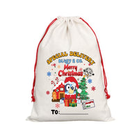 Christmas Character - DTF -Santa Sack Design