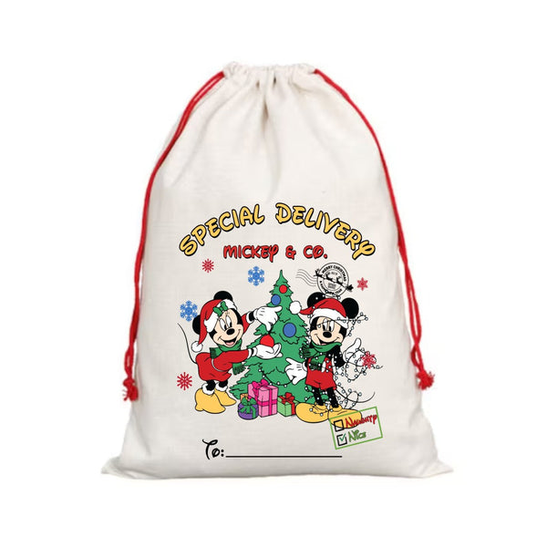 Christmas Character - DTF -Santa Sack Design