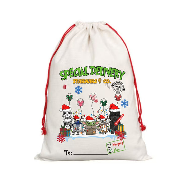 Christmas Character - DTF -Santa Sack Design