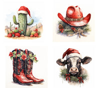 Country Christmas - Square Sublimation Sheet