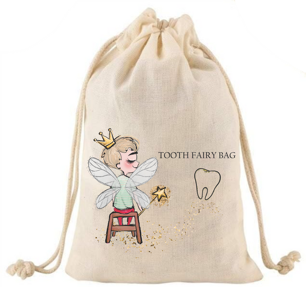 Boy Tooth Fairy Bag - DTF Transfer