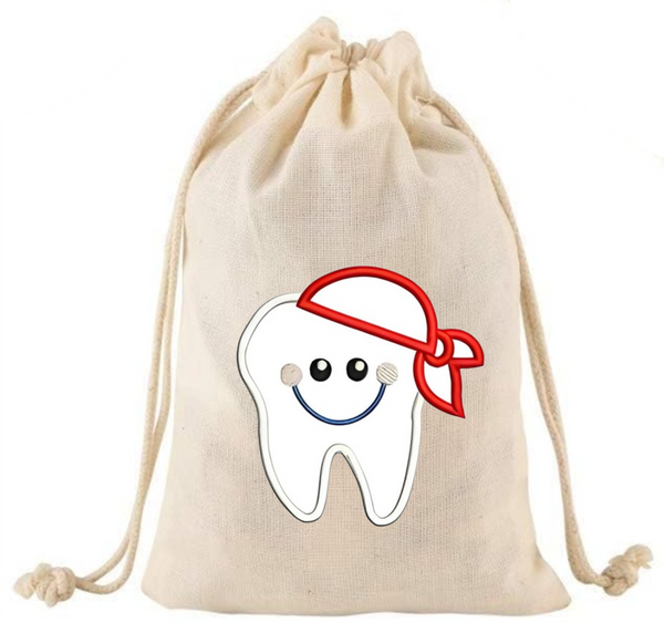 Faux Embroidery Tooth Fairy - DTF Transfer