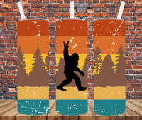 Bigfoot - Tumbler Wrap - Sublimation Transfers