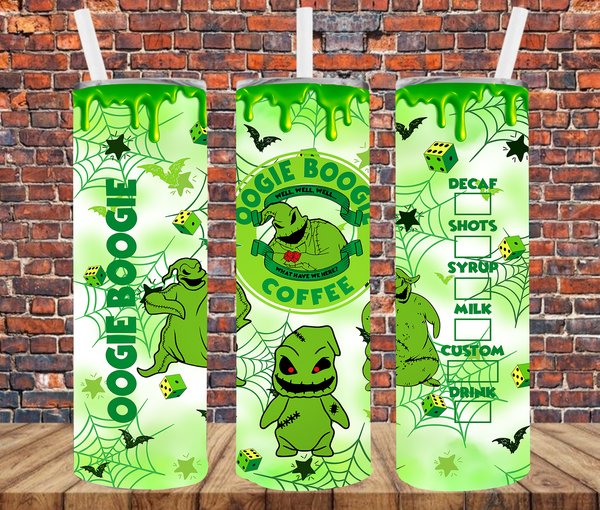 Halloween Character - Tumbler Wrap - Sublimation Transfers