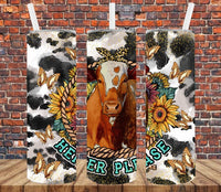 Heifer Please - Tumbler Wrap Sublimation Transfers