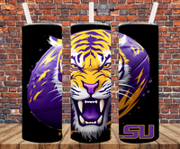 Louisiana - Tumbler Wrap - Sublimation Transfers