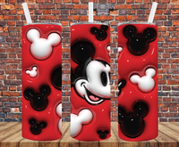 Character - 20 oz. Tumbler Wraps - Waterslide, Sublimation Transfers