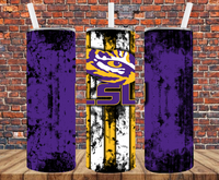 Louisiana - Tumbler Wrap - Sublimation Transfers