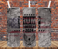 Trump Take America Back 2024 - Tumbler Wrap Sublimation Transfers