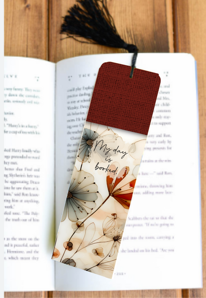 My Day Is Booked - Bookmark - Sublimation Transfer