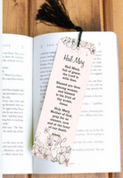 Hail Mary Prayer - Bookmark - Sublimation Transfer