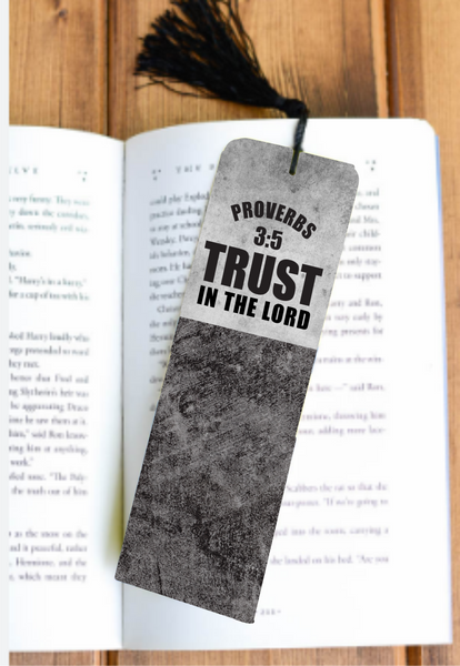 Trust In The Lord - Bookmark - Sublimation Transfer