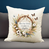 16" Pillow Cover - Faux Burlap -  Sublimation Blank