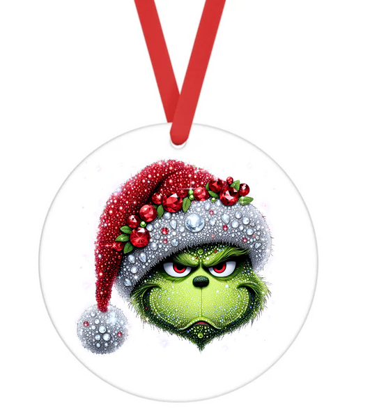 Character - Christmas Ornament -  UV DTF Decals