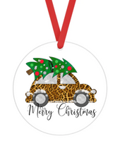 Merry Christmas Bug - Christmas Ornament -  UV DTF Decals