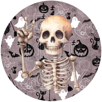 Halloween - Round Template Transfers