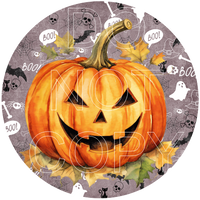 Halloween - Round Template Transfers