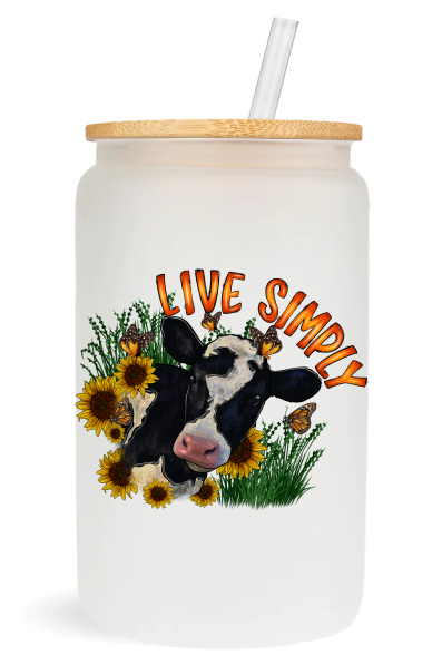 Country Cow -  UV DTF Decals