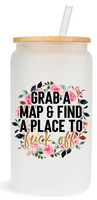 Grab A Map & Find A Place To Fuck Off -  UV DTF Decals