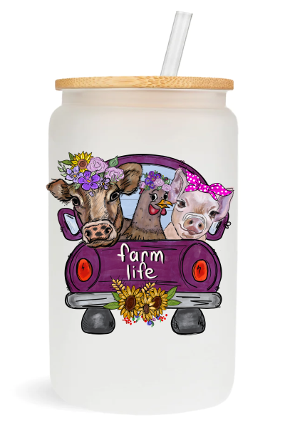 Farm Life Animals -  UV DTF Decals