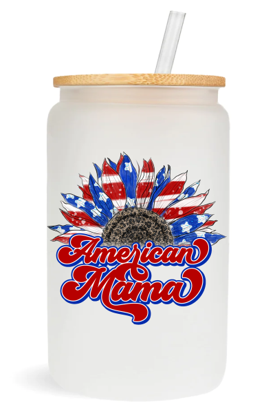 American Mama -  UV DTF Decals