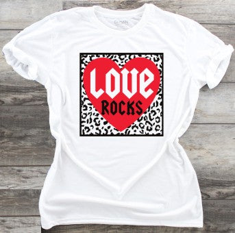 LOVE ROCKS - DTF Transfer