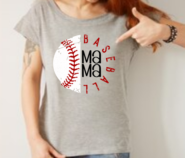 Baseball Mama - DTF Transfer