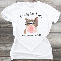 Crazy Cat Lady - DTF Transfer