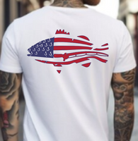 Patriotic Fishing - DTF Transfer