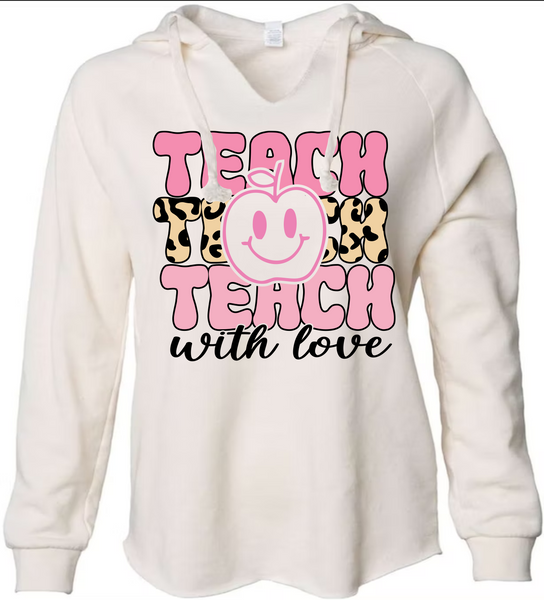 Teach With Love - DTF Transfer