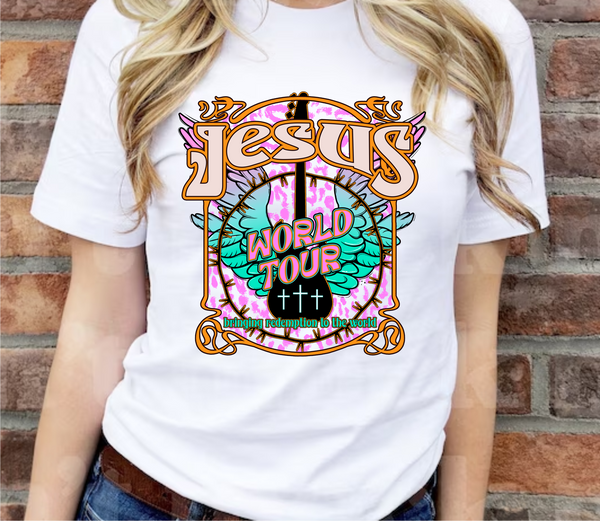 Jesus World Tour - DTF Transfer
