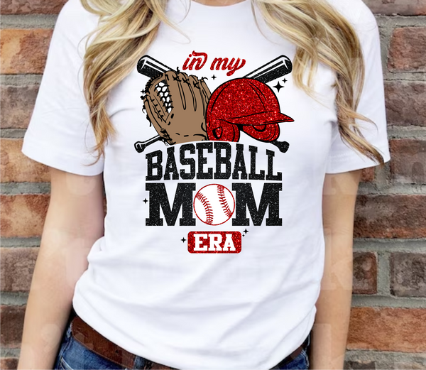 In My Baseball Mom Era - DTF Transfer