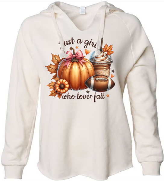 Just A Girl Who Loves Fall - DTF Transfer