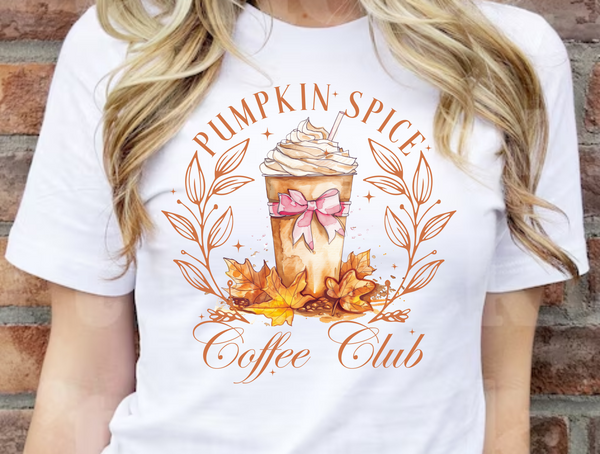 Pumpkin Spice Social Club - DTF Transfer