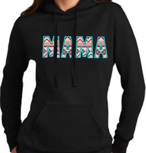 Mama - Faux Embroidered - DTF Transfer