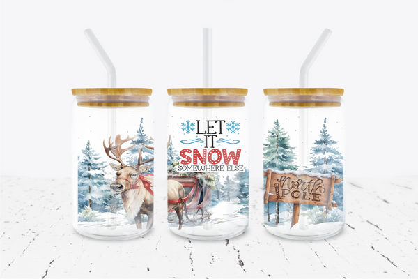 Let It Snow -  UV DTF Transfer Wraps