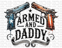 Armed & Daddy - Waterslide, Sublimation Transfers