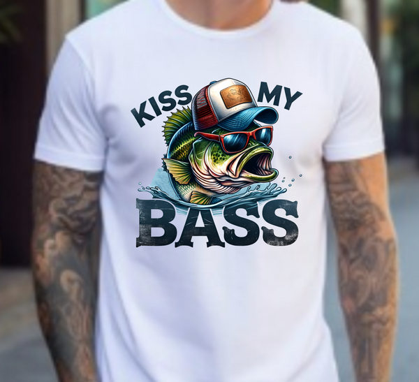 Kiss My Bass - DTF Transfer
