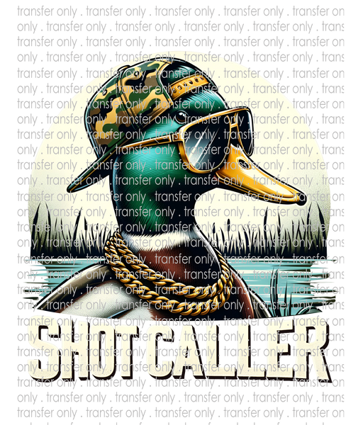 Shot Caller - Waterslide, Sublimation Transfers